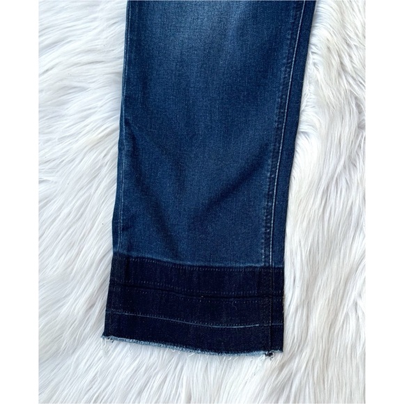 NWT Jen7 Raw Hem Straight Leg Ankle Jeans - Picture 5 of 8